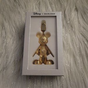 Disney x Baublebar Gold Mickey Mouse Bag Charm